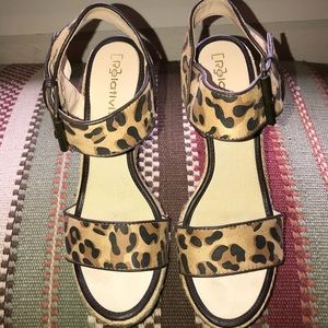 Leopard Sandal